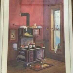 Kenneth Koskela Signed/Numbered Print "The Kitchen Queen"